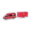 Herpa 098618 Mercedes-Benz Sprinter 18 Halbbus Hochdach...
