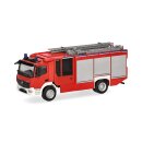Herpa 098632 Mercedes-Benz Atego 13 Z-Cab, Feuerwehr...
