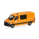 Herpa 098663 Mercedes-Benz Sprinter 18 Halbbus Flachdach,...