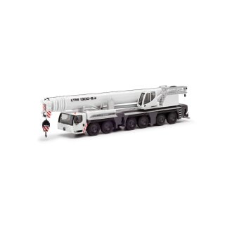 Herpa 319560 Liebherr Mobilkran LTM 1300-6.2, Liebherr, weiß Maßstab 1:87