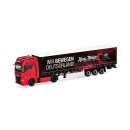 Herpa 319669 MAN TGX GX Gardinenplanen-Sattelzug, Hans...