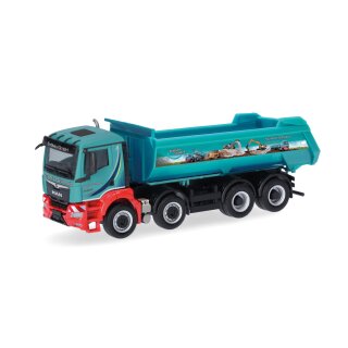 Herpa 319676 MAN TGS NN Meiller Kipper-LKW 4achs, Schmuttermair  Maßstab 1:87