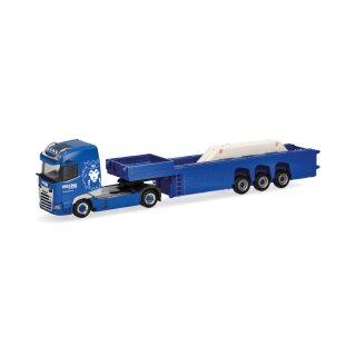 Herpa 319690 DAF XG Betonteile-Sattelzug, Wilking Transporte Maßstab 1:87