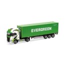 Herpa 319942 Iveco S-Way LNG 40ft. Container-Sattelzug,...