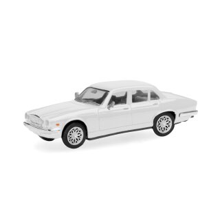 Herpa 420587-002 Jaguar XJ Series III, weiß Maßstab 1:87