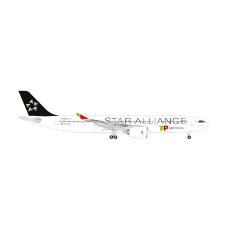 Herpa 538541 TAP Air Portugal Airbus A330-900neo, Star Alliance - CS-TUK  Maßstab 1:500