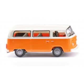 Wiking 031802 VW T2b Bus - orange/weiß Maßstab 1:87
