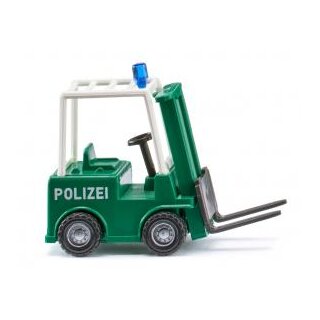 Wiking 117002 Gabelstapler - Polizei  Maßstab 1:87
