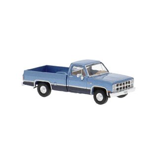 Brekina 19661 GMC Sierra Grande, zweifarbig blau  Maßstab 1:87