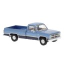 Brekina 19661 GMC Sierra Grande, zweifarbig blau...