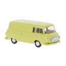 Brekina 30123 Barkas B1000 Kasten in grünbeige...