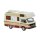 Brekina 33976 VW T3 Gipsy-Camper von Karmann, aufwändige Dekoration Maßstab 1:87