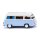 Wiking 031804 VW T2b Campingbus, weißblau/weiß Maßstab 1:87