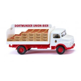 Wiking 084804 MB Kurzhauber Getränke-LKW, Dortmunder Union  Maßstab 1:87