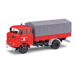 Busch 95305 IFA W50 L FP Werkfeuerwehr, EKOSTAHL, 1985 Maßstab 1:87