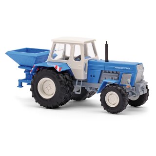 Busch 54205 Traktor Fortschritt ZT 305 A Bergtraktor mit Düngemittelstreuer, Bj. 1967 Maßstab 1:87