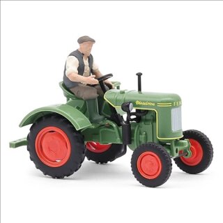 Busch 54151 Fendt F 15 Dieselross mit Bauer, Bj. 1951 Maßstab 1:87