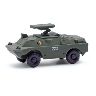Busch 210104004 Spähpanzerwagen SPW-40 P2 mit Raketenaufbau, NVA, Bj. 1962 Maßstab 1:87