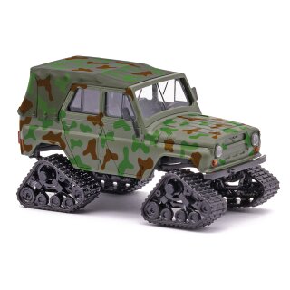 Busch 52122 UAZ 469 Raupenantrieb, 1972 Maßstab 1:87