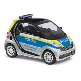 Busch 46183 Smart Fortwo Coupe 12 Polizei Bochum, Bj. 2012  Maßstab 1:87