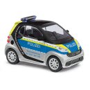 Busch 46183 Smart Fortwo Coupe 12 Polizei Bochum, Bj....