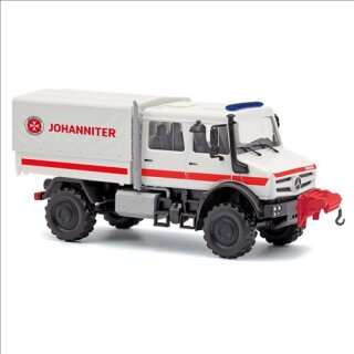 Busch 51084 Mercedes Benz Unimog U5023 DK Johanniter Maßstab 1:87