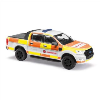 Busch 52848 Ford Ranger Johanniter Würzburg, Bj. 2016 Maßstab 1:87