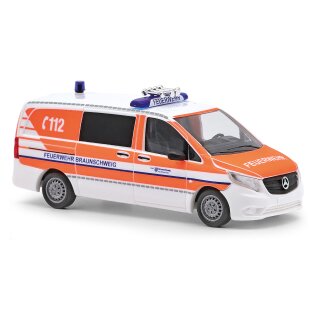 Busch 51156 Mercedes-Benz Vito FW Braunschweig, 2014  Maßstab 1:87