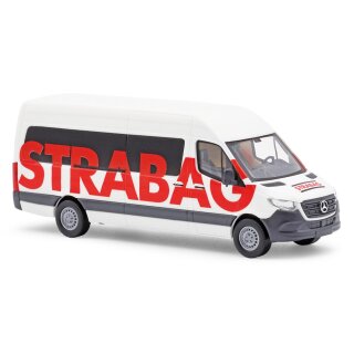 Busch 52632 Mercedes-Benz Sprinter lang 4 Strabag, Bj. 2018 Maßstab 1:87