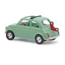 Busch 48736 Fiat 500 8 mit Aufziehschlüssel, Bj. 1965  Maßstab 1:87