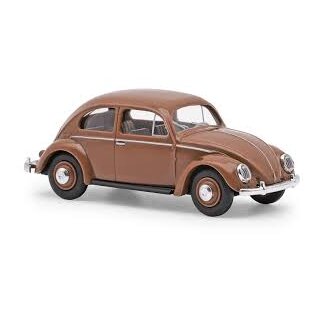 Busch 52905 VW Käfer Brezelfenster Bj. 1952, braun Maßstab 1:87