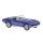 Brekina 18028 Chevrolet Corvette C2 Cabrio, blau met. offen Maßstab: 1:87