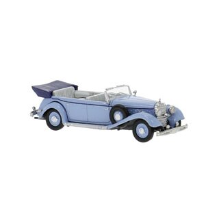 Brekina 21057 Mercedes-Benz 770K offen, hellblau Maßstab: 1:87