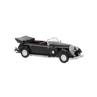 Brekina 21058 Mercedes-Benz 770K offen, schwarz Maßstab: 1:87