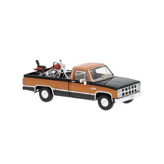 Brekina 19662 GMC Sierra Grande schwarz/orange Maßstab 1:87