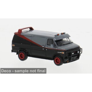 Brekina 18250 CMC Vandura , schwarz  Maßstab 1:87
