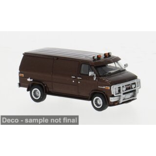 Brekina 18252 CMC Vandura , braun  Maßstab 1:87