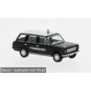 Brekina 22427 Fiat 124 Familiare, der Carabinieri...