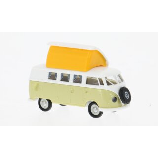 Brekina 31633 VW T1b Camper mit Dormobilddach Maßstab 1:87