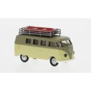 Brekina 31638 VW T1b Camper mit Dachträger/Boot...