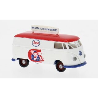 Brekina 32793 VW T1b Kasten, Esso-Baumaschinen-Service  Maßstab: 1:87