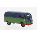 Brekina 32075 VW T1a Kasten, dunkelblau/grün, 1950...