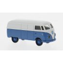 Brekina 32076 VW T1a Kasten, hellgrau/blau, 1950...