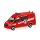 Herpa 098731 MAN TGE Halbbus Hochdach, Feuerwehr Oberhausen/ELW Maßstab 1:87