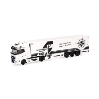 Herpa 319959 DAF XG+ Kühlkoffer-Sattelzug, TSU Bode  Maßstab 1:87
