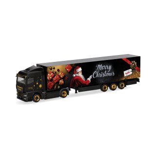 Herpa 319973 MAN eTGX GM Koffer-Sattelzug, Herpa Weihnachtsmodell 2025  Maßstab 1:87