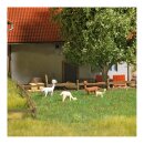 Busch 79860 Aktion-Set: Alpakas mit Jungtier Spur H0