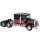 Brekina 86250 Kenworth W900 Sattelzugmaschine, schwarz/rot Maßstab 1:87