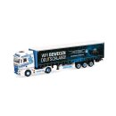 Herpa 320320  MAN TGX GX Gardinenplanen-Sattelzug,...