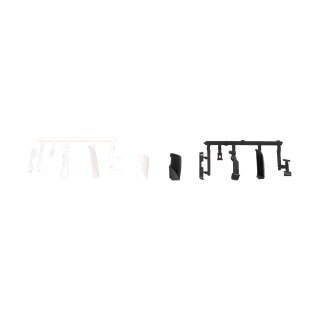 Herpa 054980 Zubehörsatz: Mercedes-Benz NG, Dachspoiler, Zusatzstoßstange, Windleitecken, Luftansauger Maßstab 1:87